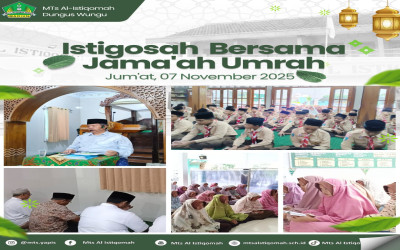 Istighosah Bersama Ketua Yayasan dan Calon Jamaah Umroh