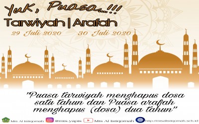 Yuk, Puasa ... !!! Tarwiyah Dan Arafah
